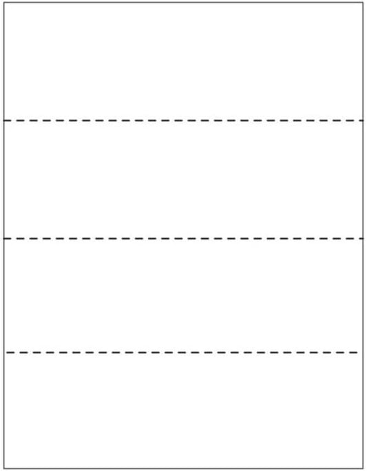 Limited Papers 8.5x11 Perforated Paper, 20/50 Pound, 75 GSM, Variety of by Limited+Papers