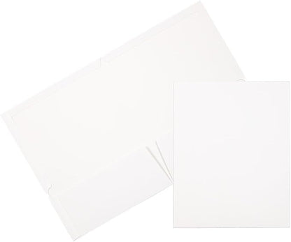 JAM PAPER Laminated Two Pocket Glossy Folders by JAMPaper