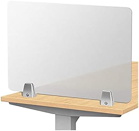 Frosted Acrylic Desk Divider by Unknown