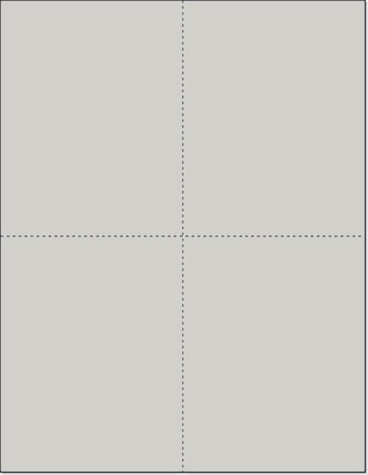 Limited Papers 8.5x11 Perforated Paper, 20/50 Pound, 75 GSM, Variety of by Limited+Papers