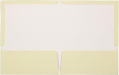 JAM PAPER Laminated Two Pocket Glossy Folders - Image 2