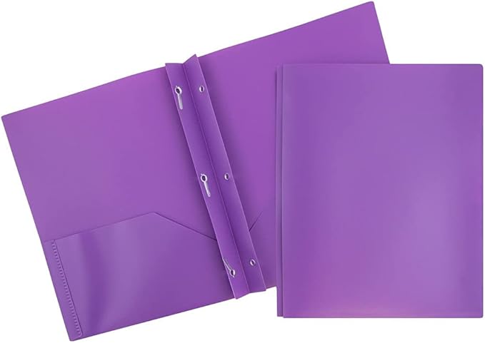 JAM PAPER Plastic Color POP Folders - Image 5