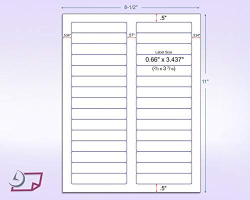 NextDayLabels - 8-1/2 x 11 Neon Color High Light Fluorescent Labels - Image 2