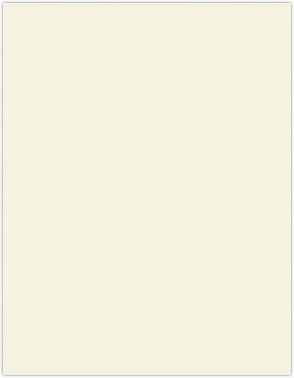 LUXPaper 8.5" x 11" Cardstock | Letter Size | Natural | 80lb. Cover | 50 Qty by LUXPaper
