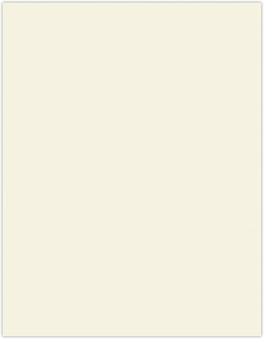 LUXPaper 8.5" x 11" Cardstock | Letter Size | Natural | 80lb. Cover | 50 Qty by LUXPaper