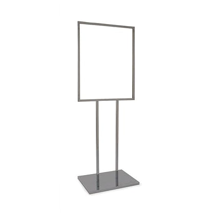 Econoco Bulletin Sign Holder, 22 x 28 Inch Frame, Extra Heavy Raised Base by Econoco