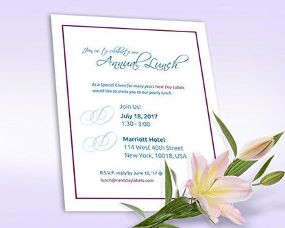 NextDayLabels 100 lb White Cover Cardstock - Image 4