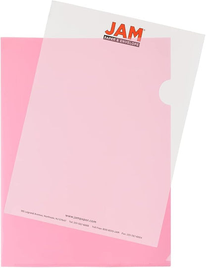 JAM PAPER Plastic Sleeves by JAMPaper
