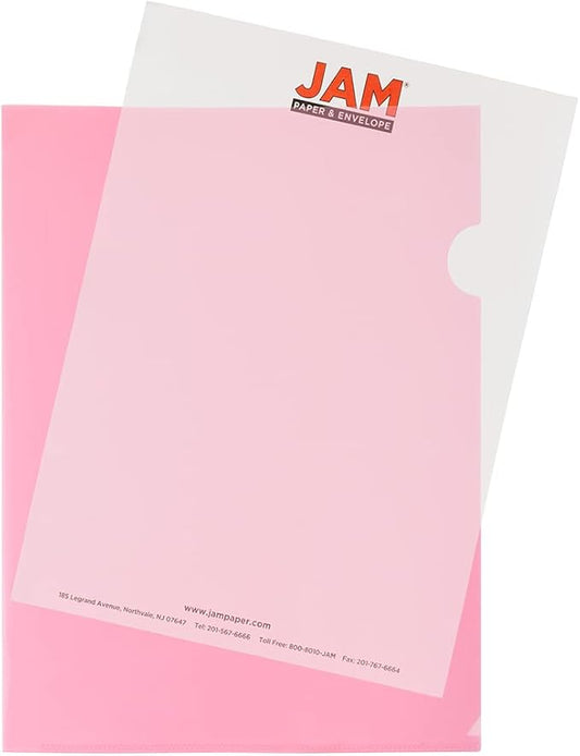 JAM PAPER Plastic Sleeves by JAMPaper