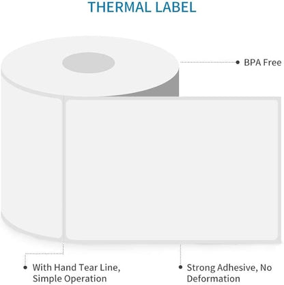 L LIKED 1800 PCS 4"x6" Direct Thermal Shipping Labels - Image 4
