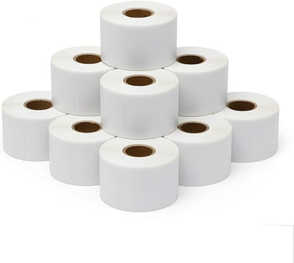 Direct Thermal Labels Roll 2-1/4" x 1-1/4", 10 Rolls, Compatible by Unknown