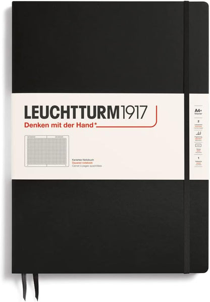 LEUCHTTURM1917 - Notebook Hardcover Master Slim A4+ - 123 Numbered Pages by LEUCHTTURM1917