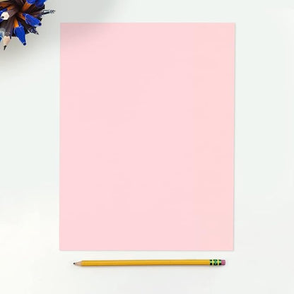 LUXPaper 8.5" x 11" Paper | Letter Size | Candy Pink | 80lb. Text | 1, 000 Qty - Image 3