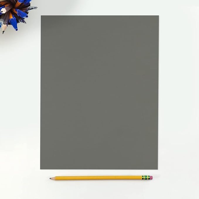 LUXPaper 8.5" x 11" Paper | Letter Size | Smoke Gray | 80lb. Text | 500 Qty - Image 3