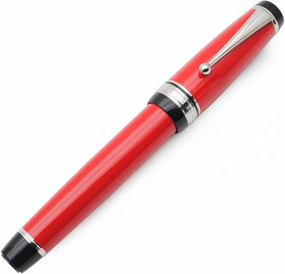 xixixiaozhu Metal Big Fountain Pen Set Medium Nib 0.7mm, Includes Ink Refill by xixixiaozhu