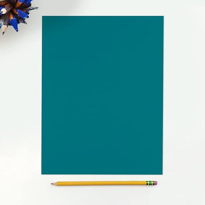 LUXPaper 8.5" x 11" Paper | Letter Size | Teal | 80lb. Text | 500 Qty - Image 3
