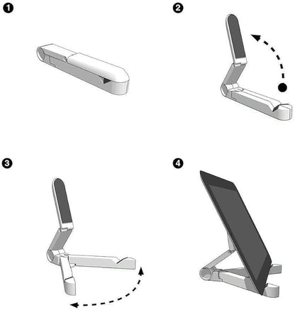 Kado Tablet Stand for Portable Monitor, Adjustable Tablet Holder Foldable - Image 6