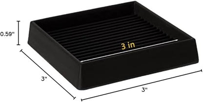 VOCOMO 3X3 Rubber Caster Cups, Non Slip Furniture Pads, Anti-Slip Furniture - Image 8