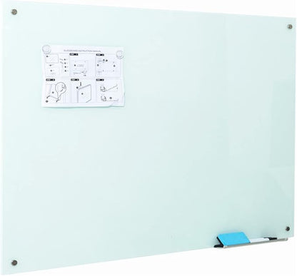 Magnetic Glass Writeboard 48"X36" Premium Tempered Dry Erase Boards Wall - Image 9