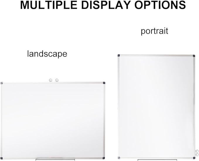 XIWODE 18x24 Inch Magnetic Dry Erase Whiteboard，Silver Aluminum Frame - Image 5