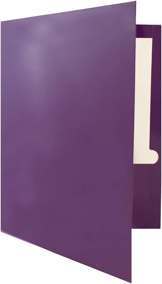 JAM PAPER Laminated Two Pocket Glossy School Folders - Image 7
