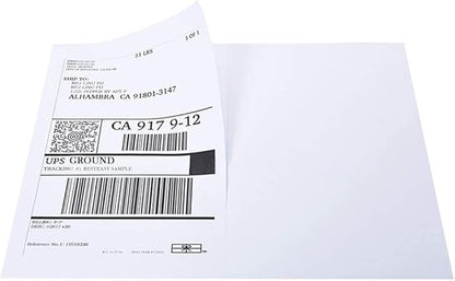 BESTEASY Round Corner Half Sheet Self Adhesive Shipping Labels - Image 4