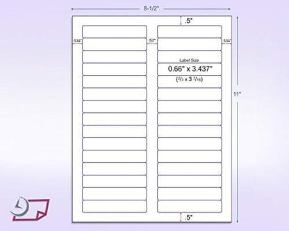 NextDayLabels - 8-1/2 x 11 Neon Color High Light Fluorescent Labels - Image 3