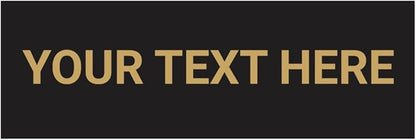 Basic Custom Personalizable Wall or Door Sign | Your Custom Message | Enter by SignsByLITA