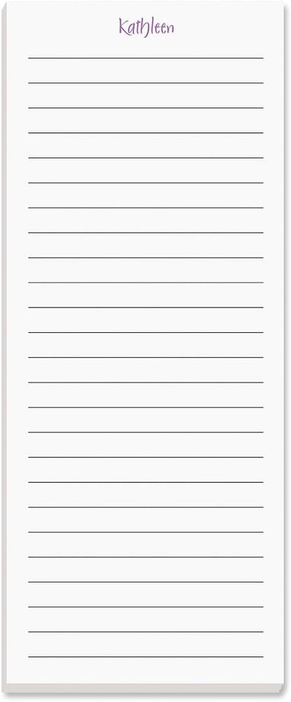 Current Elegant Lined Personalized Notepads – Set of 3, 50-Sheet Pads, 3 1/4 x - Image 4