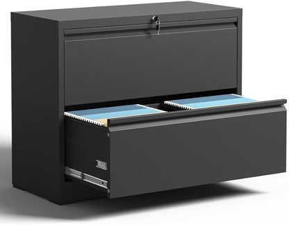 Yukimo 2 Drawer Lateral File Cabinet by YUKIMO