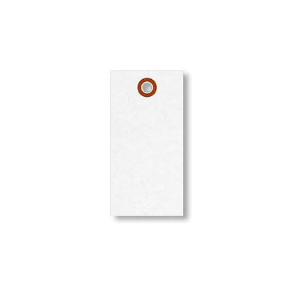 SmartSign 3.75 x 1.875 inch “White” Blank Tyvek Shipping Tags - Image 3