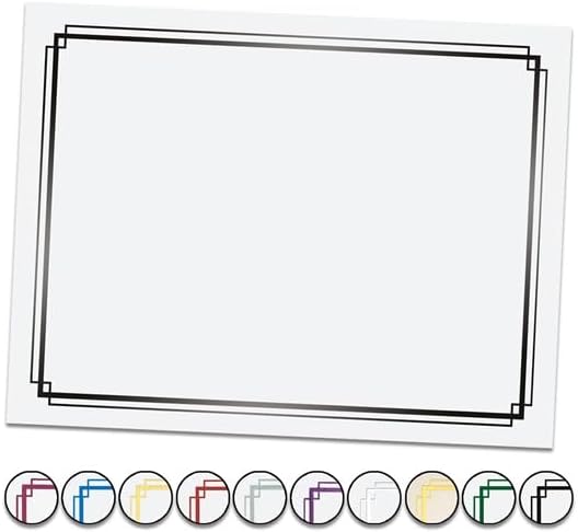 PaperDirect Foil Elegance Specialty Certificates, 50 Sheets of 38lb Cream Paper - Image 3