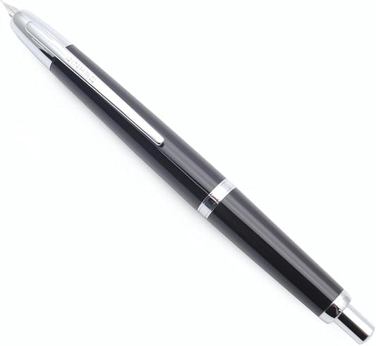 JINHAO 20 Press Fountain Pen, Retractable Capless Resin Pen by xixixiaozhu