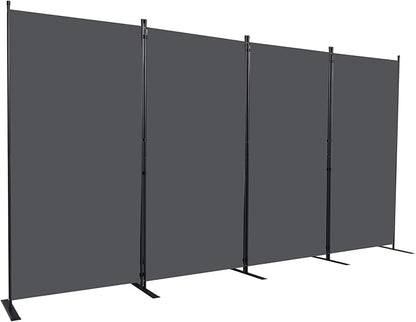 CHOSENM Room Divider, 4 Panel Folding Privacy Screens by CHOSENM
