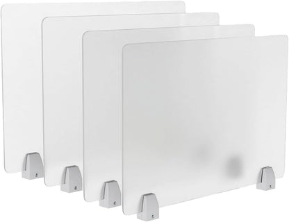 tonchean 4PCS Desk Dividers Office Partitions, Privacy Desk Panel Protective by tonchean