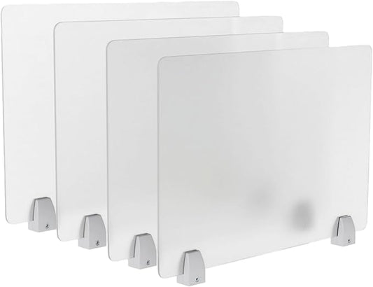tonchean 4PCS Desk Dividers Office Partitions, Privacy Desk Panel Protective by tonchean
