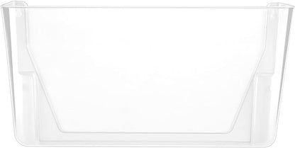 Amazon Basics Expandable Plastic Wall Pockets, File Organizer, Letter Size - Image 2