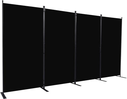 CHOSENM Room Divider, 4 Panel Folding Privacy Screens by CHOSENM