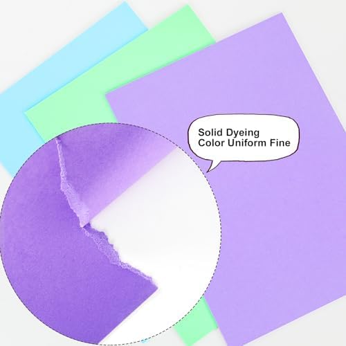 Card Stock Bulk 40 Sheets 8.5 x 11 Inches, 180GSM Kraft Brown Construction Paper - Image 5