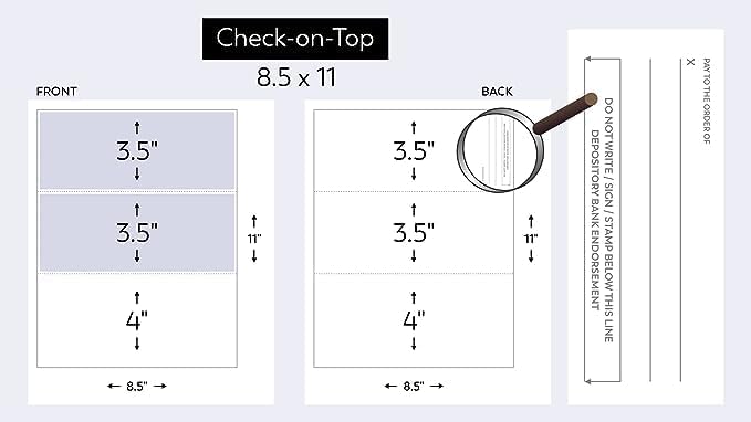 Compuchecks Top Blank Check Paper - Image 3