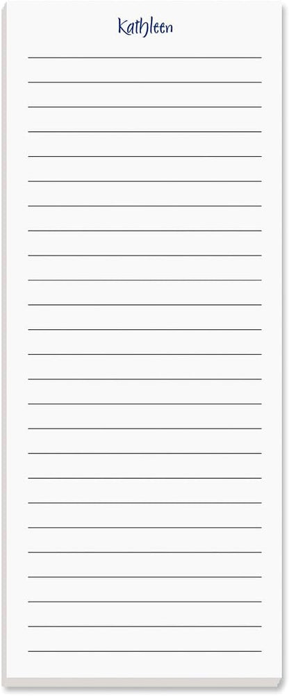 Current Elegant Lined Personalized Notepads – Set of 3, 50-Sheet Pads, 3 1/4 x - Image 6