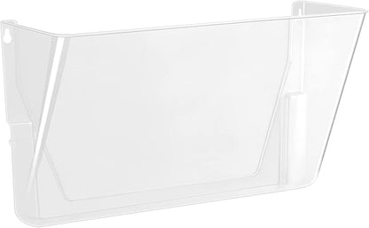 Amazon Basics Expandable Plastic Wall Pockets, File Organizer, Letter Size by AmazonBasics