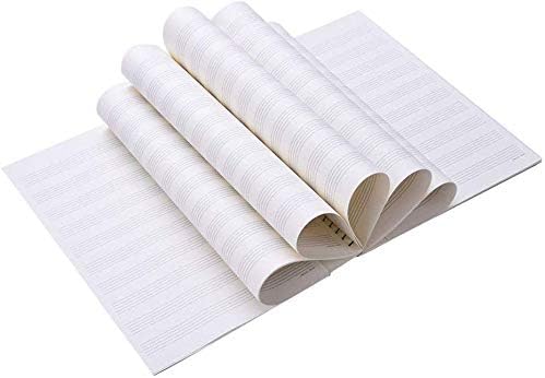Blank Sheet Music Composition Notebooks 100 Pages Stave Notebook, Musical - Image 3