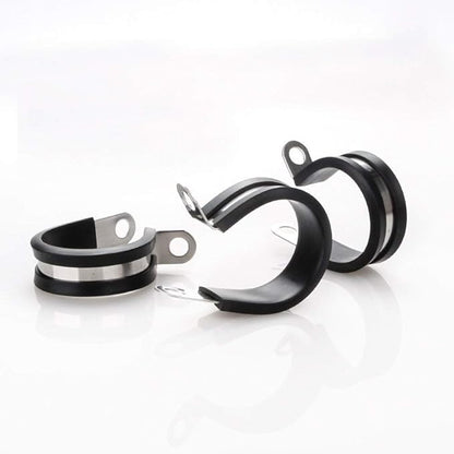 LOKMAN 20 Pack 1/4 Inch Stainless Steel Cable Clamp, Rubber Cushioned Insulated - Image 8