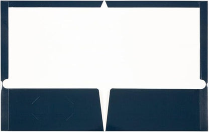 JAM PAPER Laminated Two Pocket Glossy Folders - Image 2