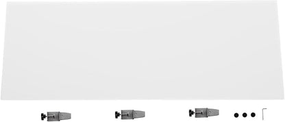 Acrylic Free Standing Screen, 60”W x 22”H Desk Divider Sound Absorbing Cubicle - Image 6