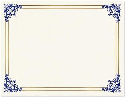 Empire Blue, Laser & Inkjet Printer Compatible, by Fine+Stationery