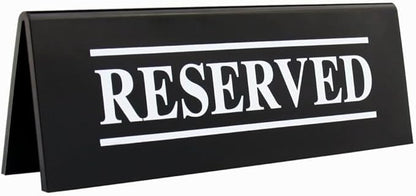 New Star Foodservice Stainless Steel Table Tent Sign, 6 x 1.5-Inch) - Image 2