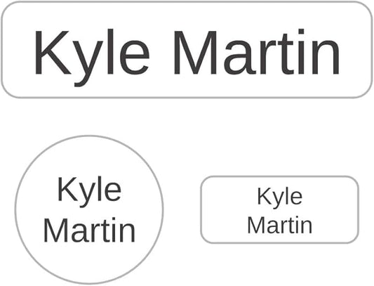 Name Bubbles - Basic Daycare Name Stickers by NameBubbles