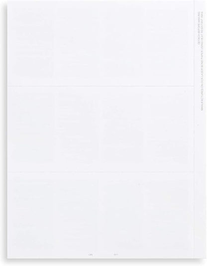 2025 W2 Blank 3-Up Laser Tax Form, - Image 2